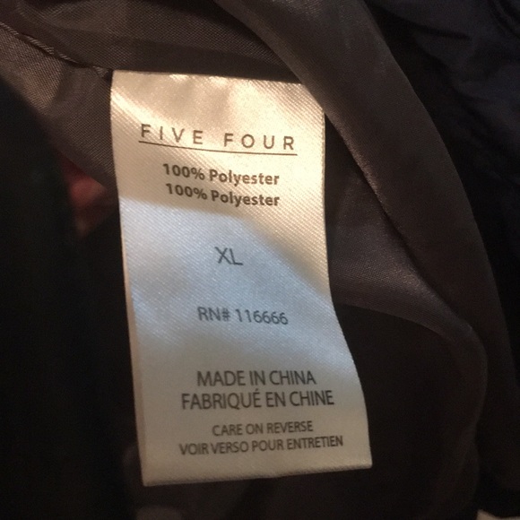 Five Four Navy Light Jacket NWOT - Picture 4 of 4